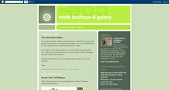 Desktop Screenshot of madeboutique.blogspot.com