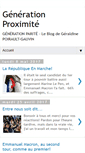 Mobile Screenshot of generationproximite.blogspot.com