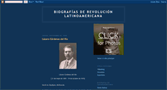 Desktop Screenshot of biografiaslatinoamericaenaccion.blogspot.com