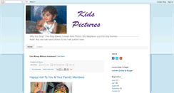 Desktop Screenshot of kids-pics.blogspot.com