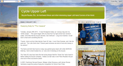 Desktop Screenshot of cycleupperleft.blogspot.com