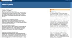 Desktop Screenshot of leadingwayministriesdfw.blogspot.com