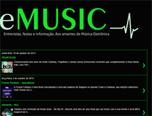 Tablet Screenshot of amantesdemusicaeletronica.blogspot.com