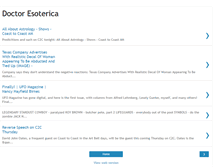 Tablet Screenshot of doctoresoterica.blogspot.com