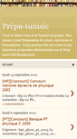 Mobile Screenshot of prepa-tunisie.blogspot.com