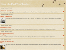 Tablet Screenshot of diaryofafirstyearteacher-vldahl.blogspot.com