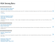 Tablet Screenshot of kua-serang-baru.blogspot.com