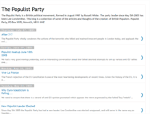 Tablet Screenshot of populistparty.blogspot.com