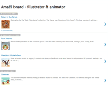 Tablet Screenshot of amael-isnard.blogspot.com