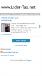 Mobile Screenshot of lider-tux.blogspot.com