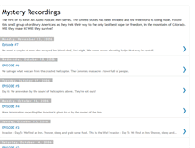 Tablet Screenshot of mysteryrecordings.blogspot.com