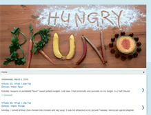 Tablet Screenshot of hungrybruno.blogspot.com