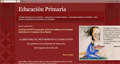 Desktop Screenshot of educacionprimariabasica.blogspot.com