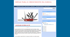 Desktop Screenshot of crescimentoideias.blogspot.com