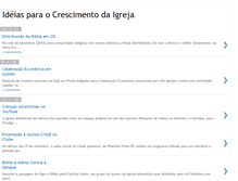 Tablet Screenshot of crescimentoideias.blogspot.com