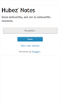 Mobile Screenshot of hubez.blogspot.com