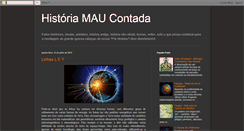 Desktop Screenshot of historiamaucontada.blogspot.com