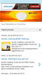 Mobile Screenshot of nordicwalkingmalaga.blogspot.com