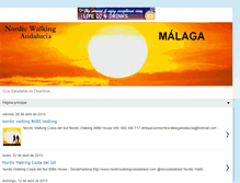 Tablet Screenshot of nordicwalkingmalaga.blogspot.com