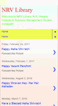 Mobile Screenshot of nrvlibrary.blogspot.com
