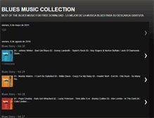 Tablet Screenshot of bluesmusiccollection.blogspot.com