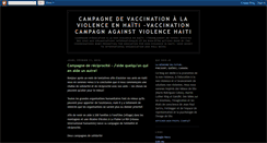 Desktop Screenshot of haitinonviolent.blogspot.com