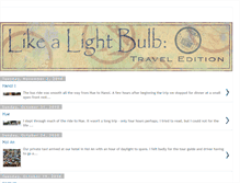 Tablet Screenshot of likealightbulb.blogspot.com