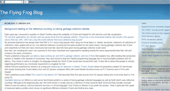 Desktop Screenshot of flyingfrogblog.blogspot.com
