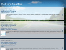 Tablet Screenshot of flyingfrogblog.blogspot.com