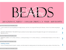 Tablet Screenshot of beadsofsharon.blogspot.com