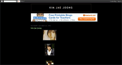 Desktop Screenshot of kim-jae-joong2.blogspot.com