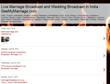 Tablet Screenshot of live-wedding-webcast.blogspot.com