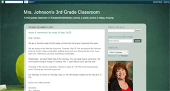 Desktop Screenshot of johnson3rdgradeclassroom.blogspot.com