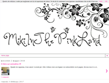 Tablet Screenshot of mikiinthepinkland.blogspot.com