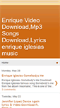 Mobile Screenshot of enrique-iglesias-videos.blogspot.com