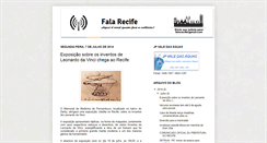 Desktop Screenshot of falarecife.blogspot.com