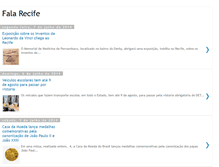 Tablet Screenshot of falarecife.blogspot.com