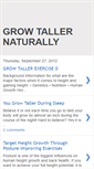 Mobile Screenshot of growtaller2.blogspot.com