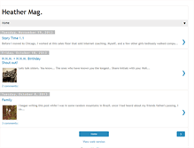 Tablet Screenshot of heathermagill.blogspot.com