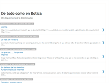 Tablet Screenshot of de-como-en-botica.blogspot.com