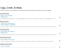 Tablet Screenshot of copycreditmeals.blogspot.com