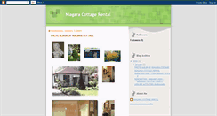 Desktop Screenshot of niagaracottagerental.blogspot.com