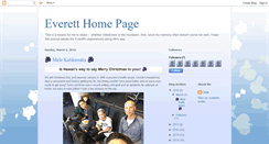 Desktop Screenshot of everetthomepage.blogspot.com