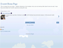 Tablet Screenshot of everetthomepage.blogspot.com