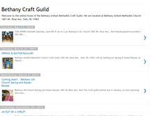 Tablet Screenshot of bethanycraftguild.blogspot.com