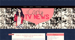 Desktop Screenshot of icarlytvnews.blogspot.com