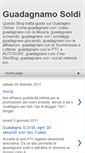 Mobile Screenshot of guadagnamosoldi.blogspot.com