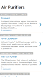 Mobile Screenshot of airpurifierblog.blogspot.com