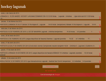 Tablet Screenshot of hockeylagunak.blogspot.com
