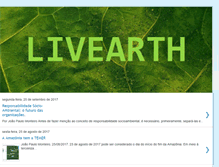 Tablet Screenshot of livearth.blogspot.com